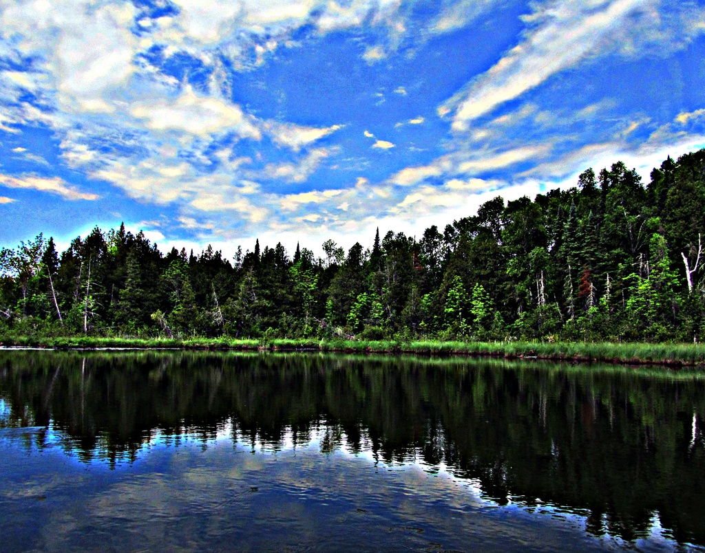 Gunn Lake, MN by mrsbubbles