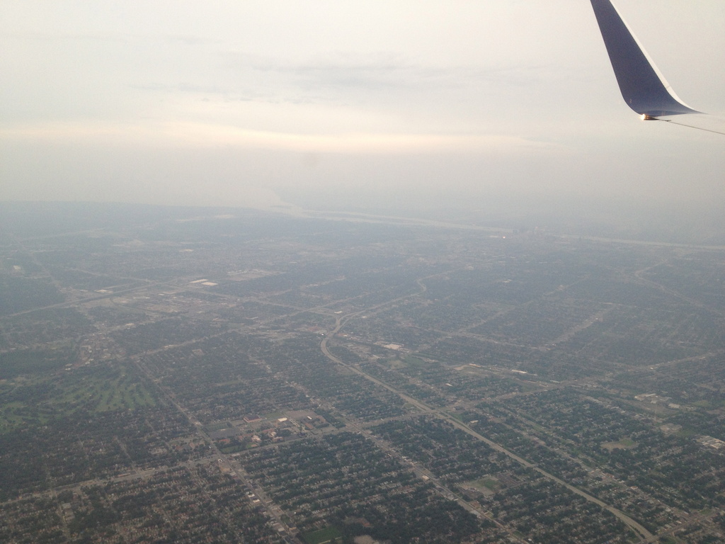 Flying back Detroit  by annymalla