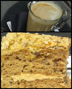 24th Jun 2013 - #178 Coffee and coffee walnut cake, russian tearooms.