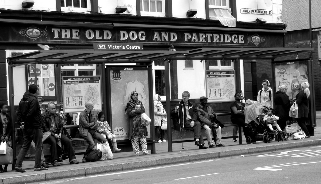 The Old Dog and Partridge People by phil_howcroft