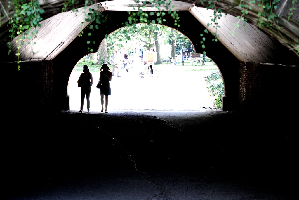 Lurking in the Tunnels of Central Park by alophoto