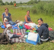25th Jun 2013 - Birthday picnic for Clare :-)