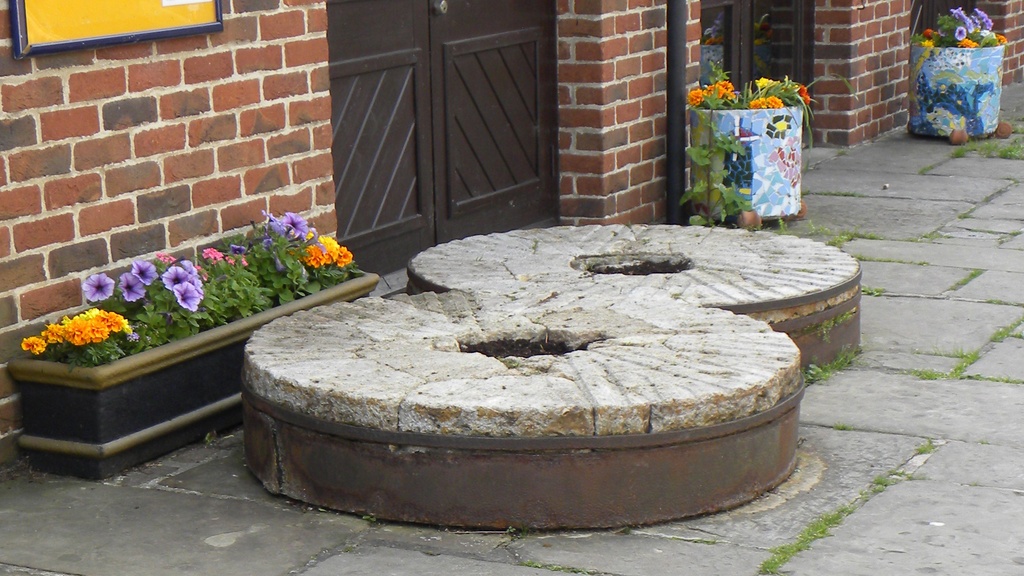 Millstones and Flowers by oldjosh