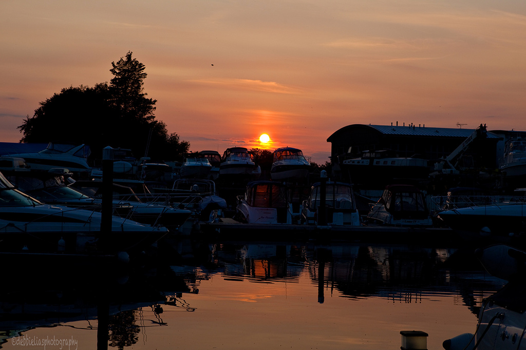 25.6.13 Sunset over Marina by stoat