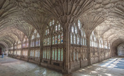 27th Jun 2013 - The cloisters in Gloucester cathedral