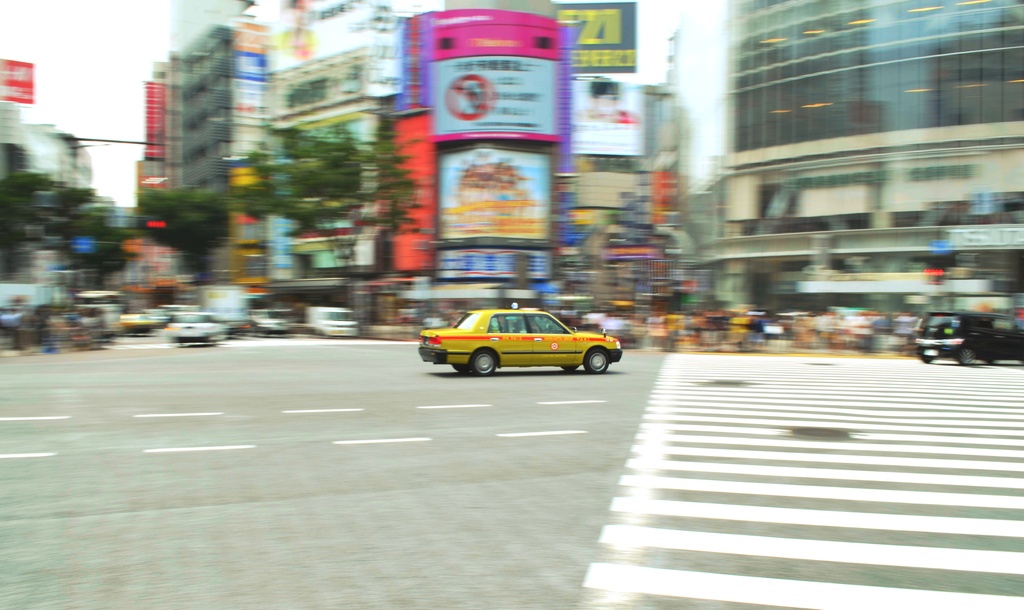 Shibuya cab by vankrey