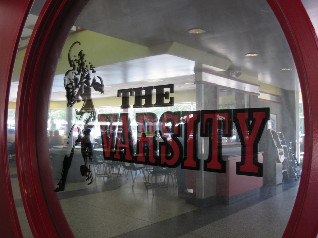 Lunch at the Varsity by margonaut