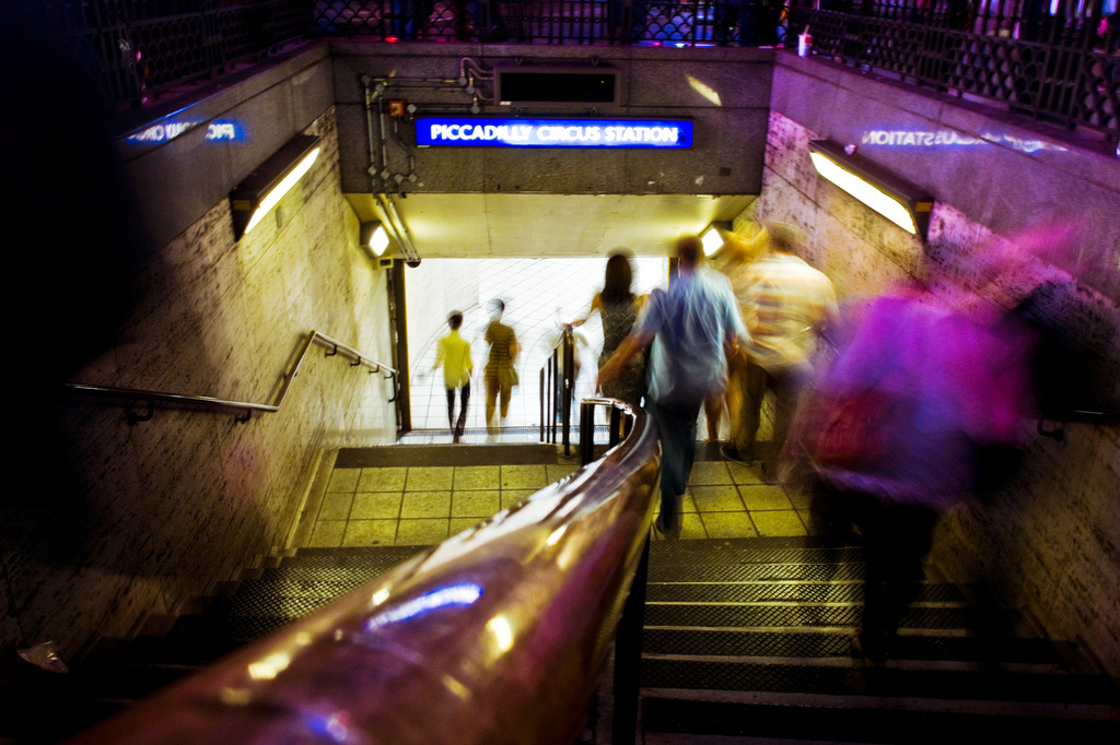 Day 180 - Piccadilly Rush by stevecameras