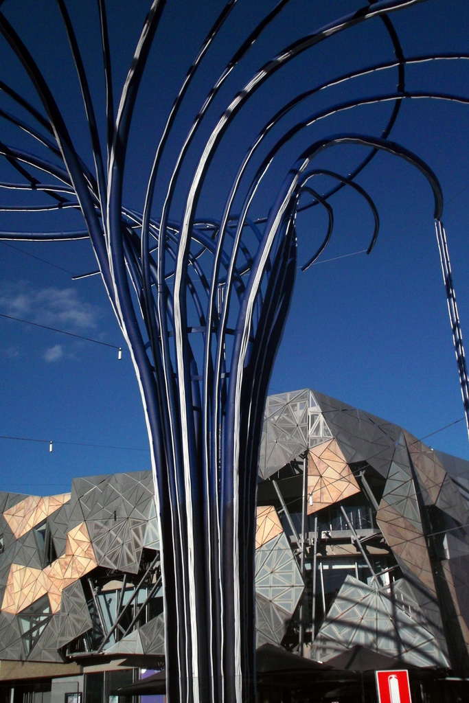 Federation square by marguerita