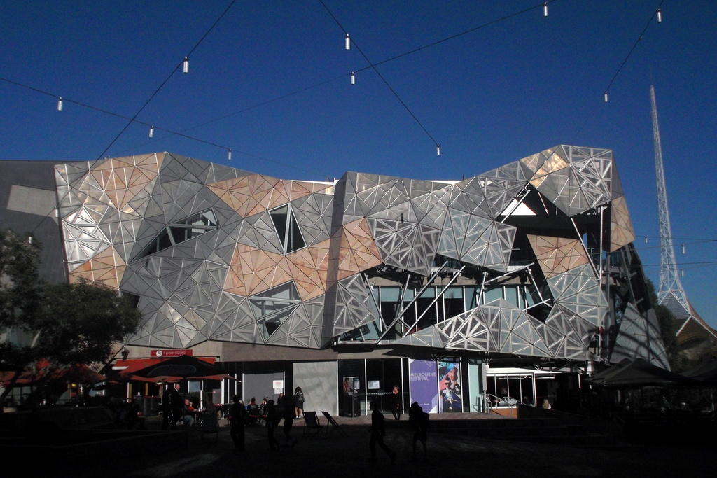 Federation square  by marguerita