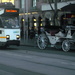 Tram &Horse buggy Melbourne by marguerita