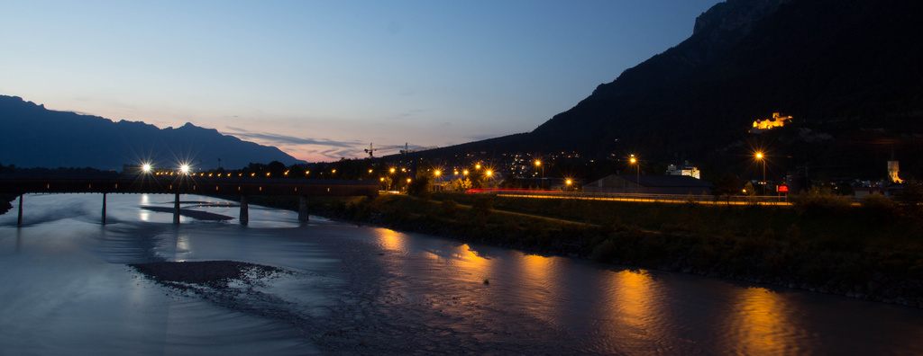 The Rhine at night by rachel70
