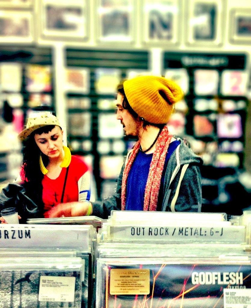 Record shopping ... by edpartridge