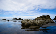 2nd Jul 2013 - Bandon Rocks with Blue Sky 