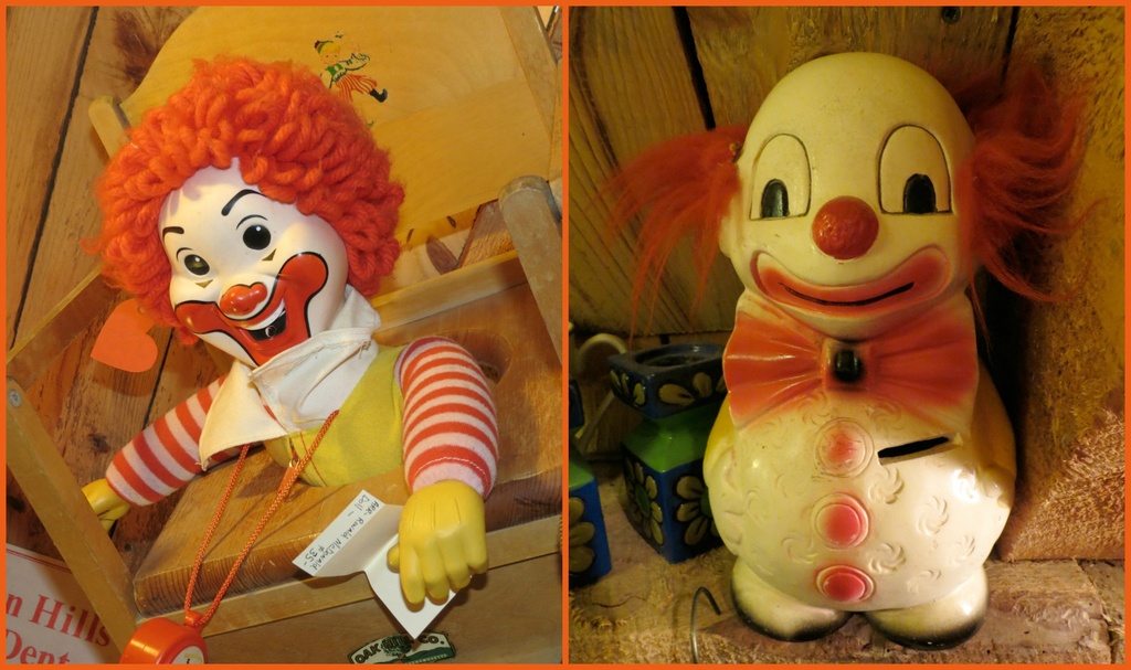 Retro Clowns by juliedduncan