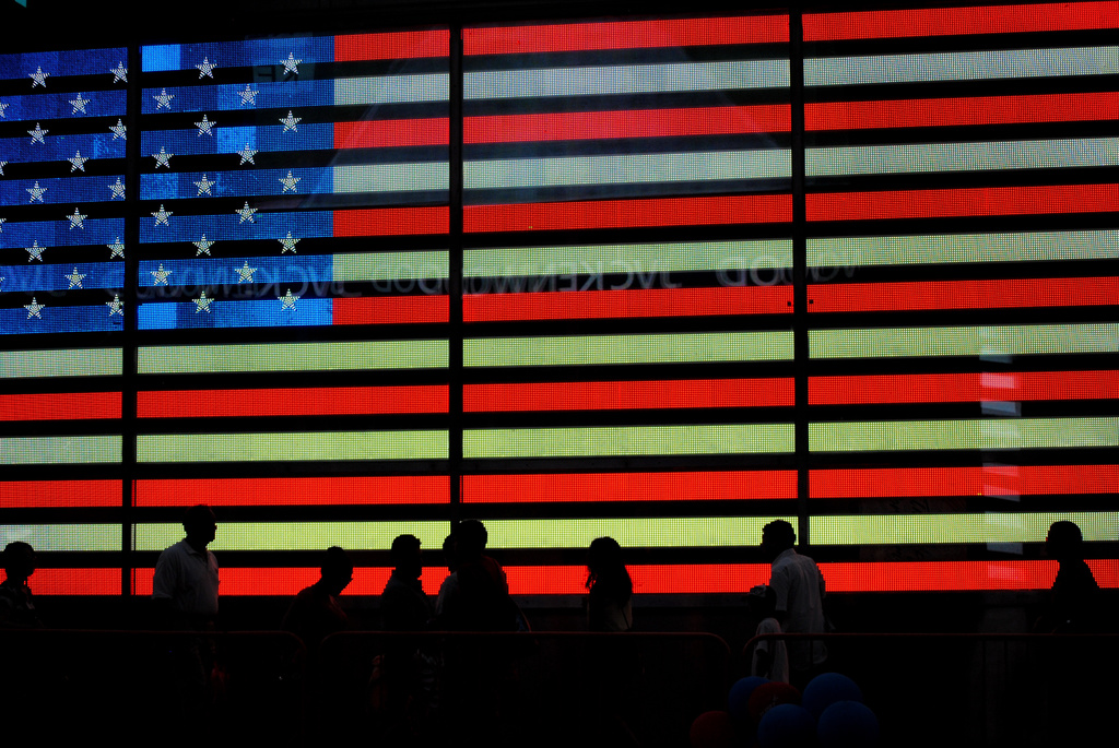 Stars and Stripes Silhouettes by alophoto