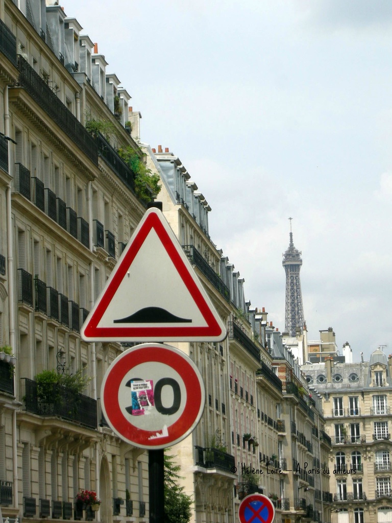 Hide & seek Eiffel Tower #17 by parisouailleurs