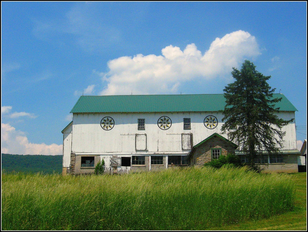 Pennsylvania Dutch Barn by olivetreeann