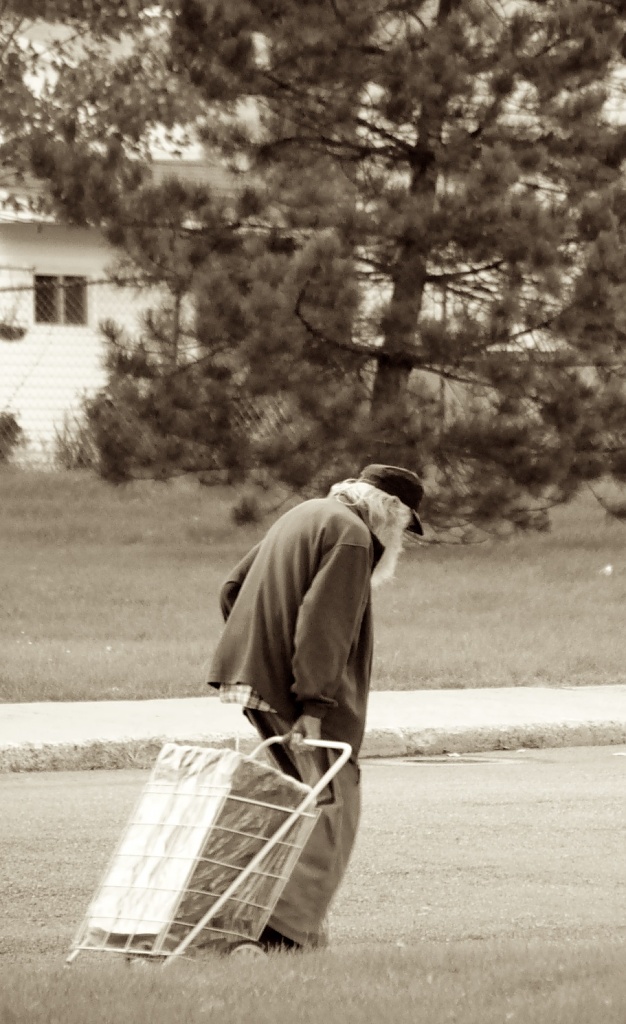 Elderly man by dora