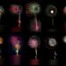Flowerpots of Fireworks by taffy