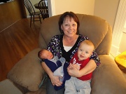 20th Jan 2010 - Grandma, Brady and Landyn