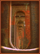6th Jul 2013 - Looking through the Ouse Valley viaduct
