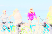 7th Jul 2013 - Beach Biking For Fun....