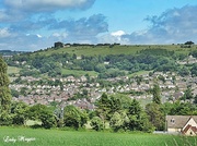 8th Jul 2013 - View across the Nailsworth Valley to Rodborough Fort