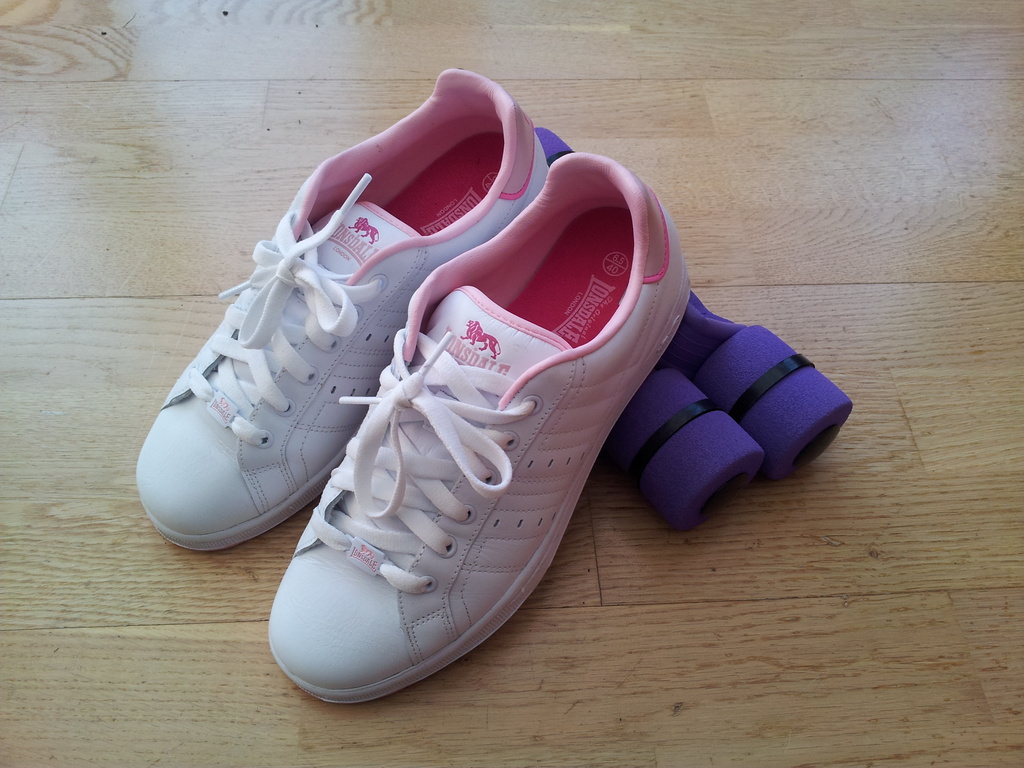 Comfortable New Trainers by elainepenney