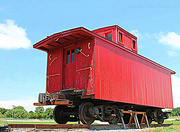9th Jul 2013 - The little caboose that can't....