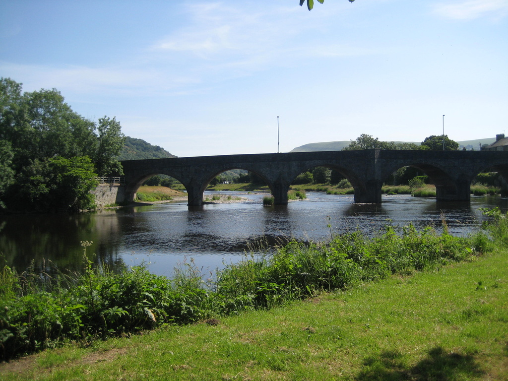 Day 19 The River Wye at Builth Wells by susiemc