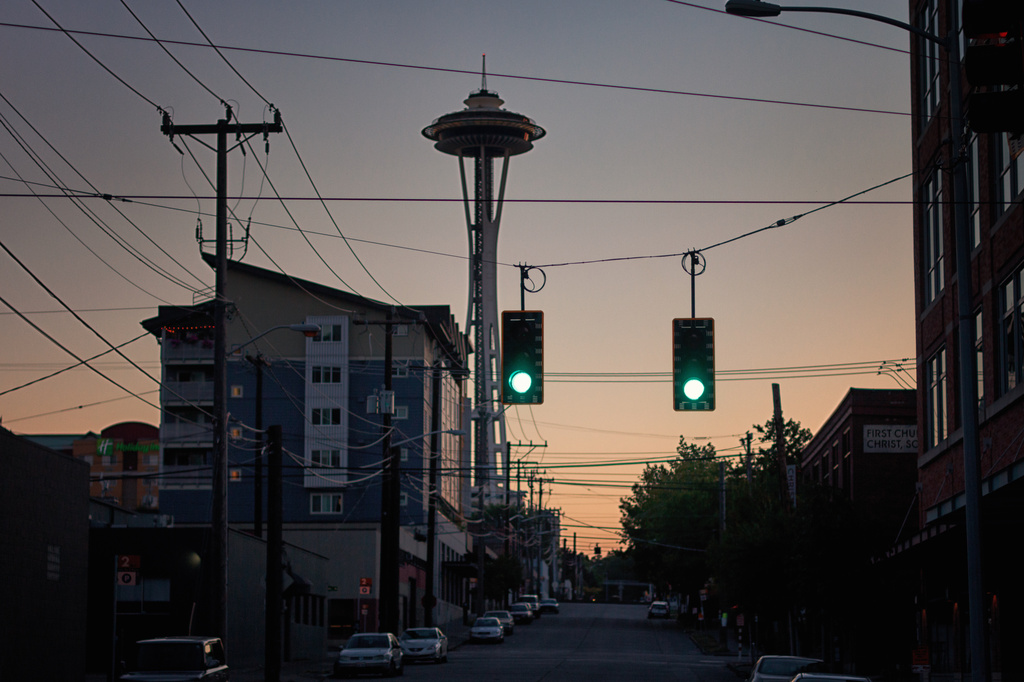 And Night Falls On The Needle... by seattle