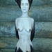 Wooden statue by kanelipulla
