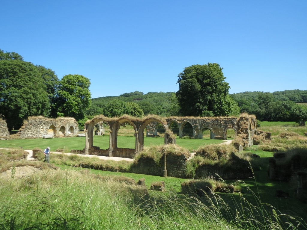 Hailes Abbey Gloucestershire  by foxes37