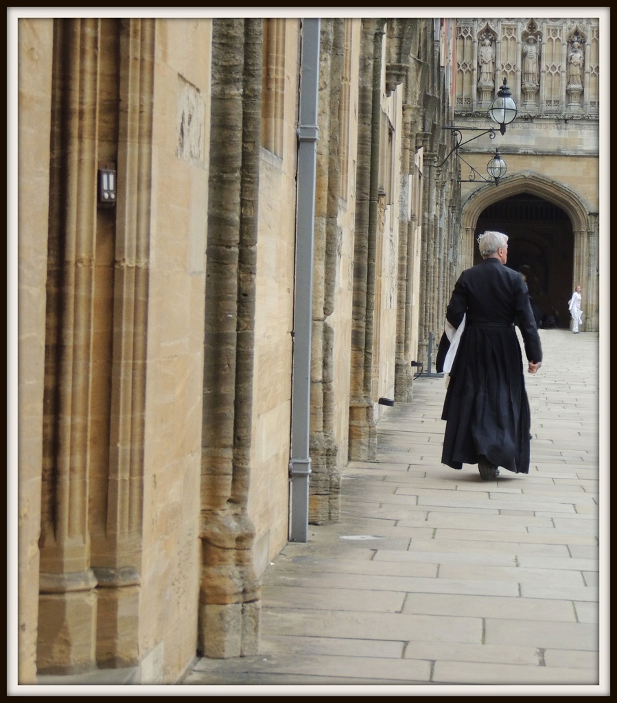 Hurrying to Evensong by allie912