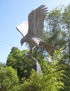11th Jul 2013 -  Red Kite Statue, Llanwrtyd Wells