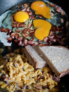 13th Jul 2013 - my breakfast before & after