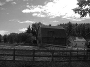 15th Jul 2013 - Fort Edmonton in Black and White--The Mellon Farm 