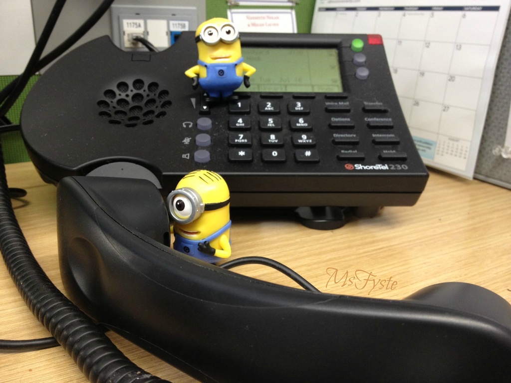 Minions at Work - Phone Etiquette by msfyste