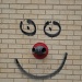 Smiling graffiti by dora