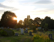 15th Jul 2013 - #200 Bingley cemetery sunset
