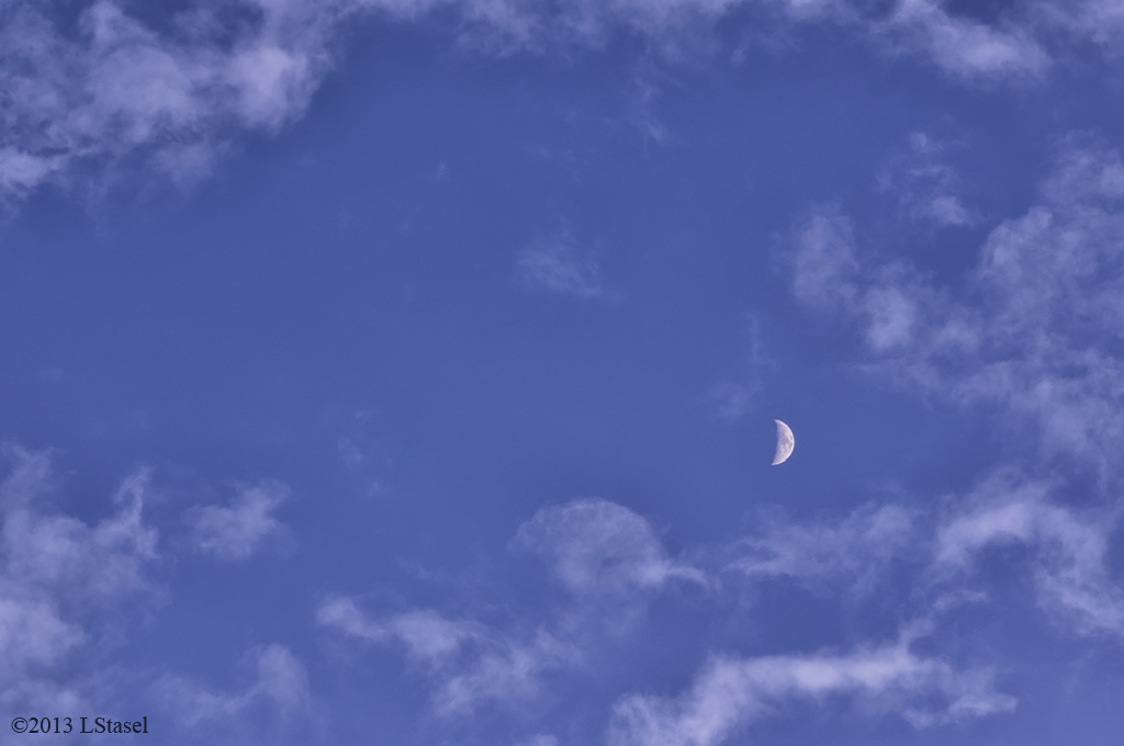 Moon & Clouds by lstasel