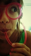 18th Jul 2013 - The straw glasses