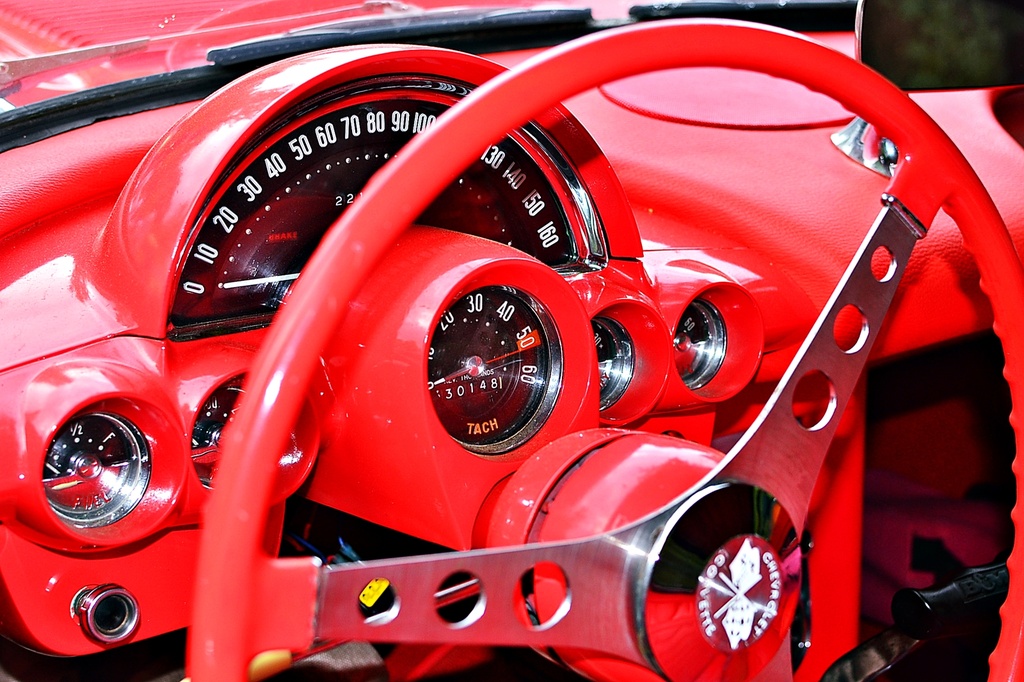 1958 Corvette interior by soboy5