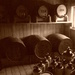 Fort Edmonton in Black and White  Liquor Cellar  by bkbinthecity