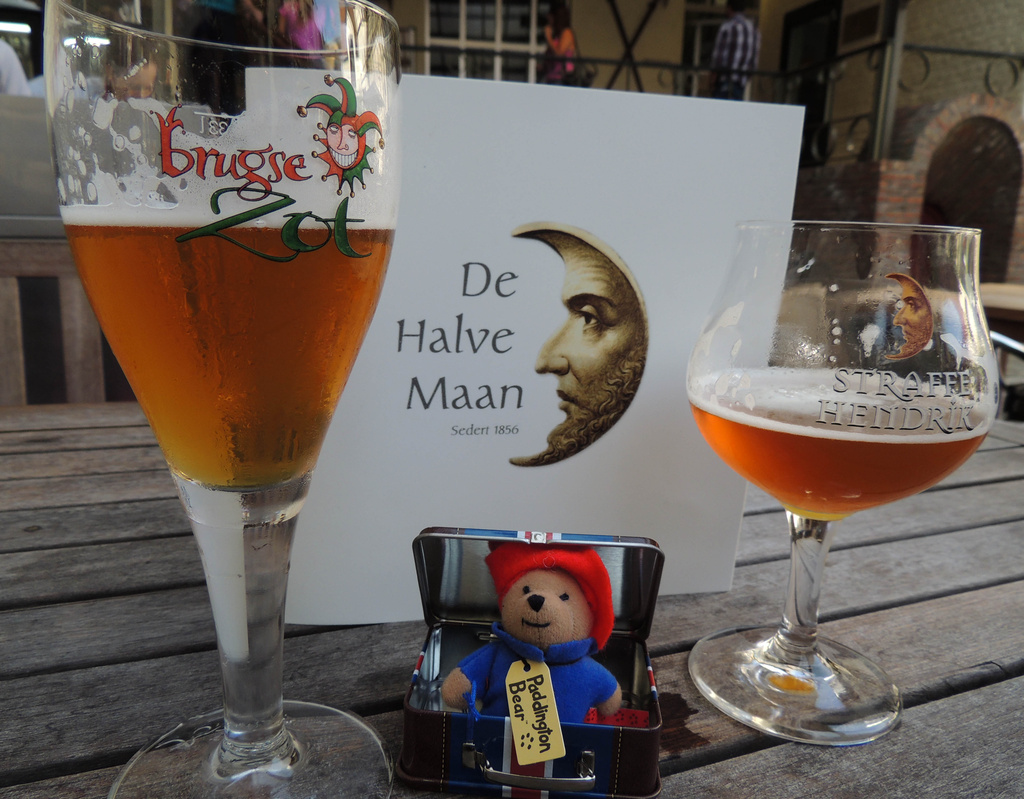 Paddington visits Brugge by bizziebeeme