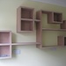 New shelves waiting to be painted by foxes37