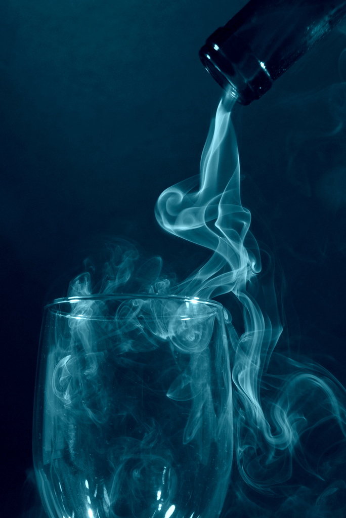 Smoke from a bottle by jayberg