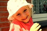 29th Aug 2010 - My shy little great-niece
