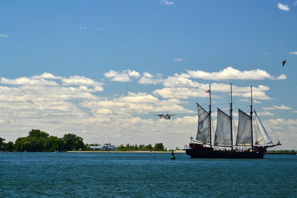 flying away and sailing past by summerfield